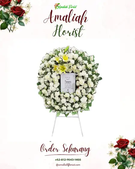 Krans Bunga Duka Merden